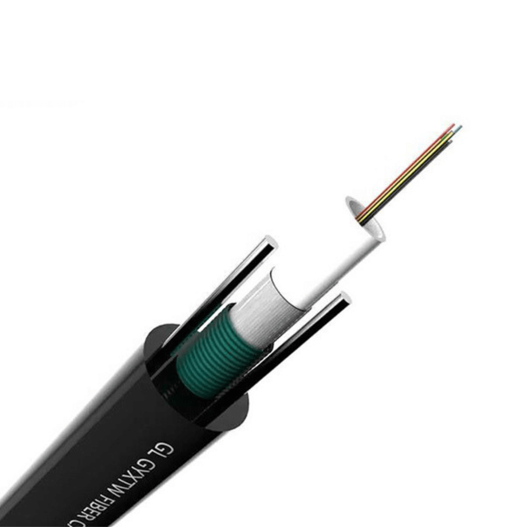 24-Core Outdoor Single Mode Fiber Optic Cable GYXTW - 1000m