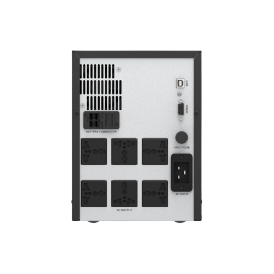 APC Easy UPS 3kVA, 230V, Tower, 6 Universal Outlet - SMV3000AI-MSX - Image 3