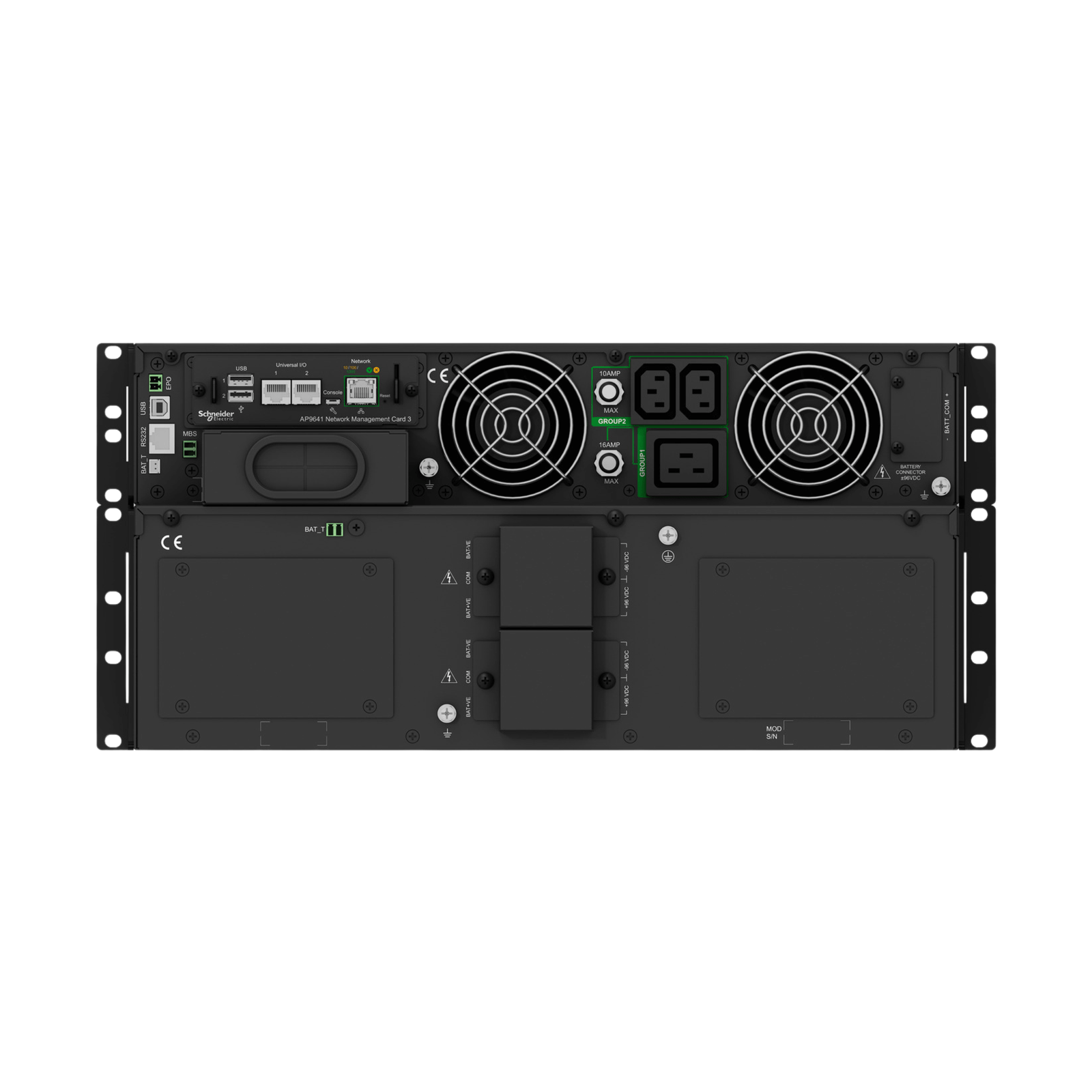 APC Smart-UPS On-Line 10kVA/10kW, Tower, 230V, Network Card+SmartSlot - SRTG10KXLI - Image 6