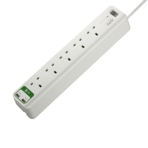 APC Home/Office SurgeArrest 5 outlets with 5V, with 2 USB Charger port - PM5U-UK