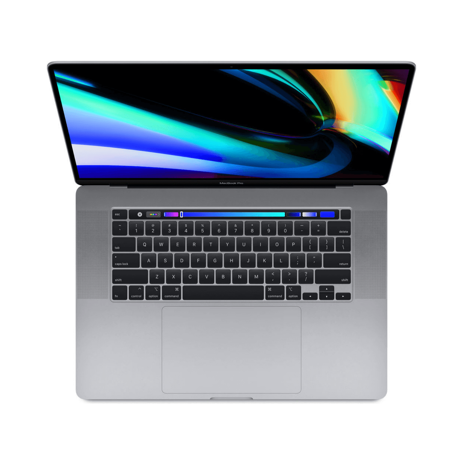 Apple 16-inch MacBook Pro 2019 with Touch Bar - Z0XZ004R9 - 9th Gen. Intel Core i7 (32GB RAM, 512GB SSD, 4GB AMD Radeon Pro 5300M) MacOS - Space Gray - Image 2