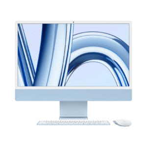 Apple 24-inch iMac 2023 - Z1970004P - Apple M3 (16GB RAM, 512GB SSD) MacOS - Blue