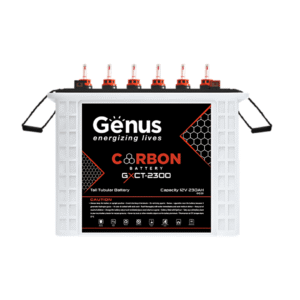 Genus 230AH 12V Carbon Tubular Battery - SIL11084