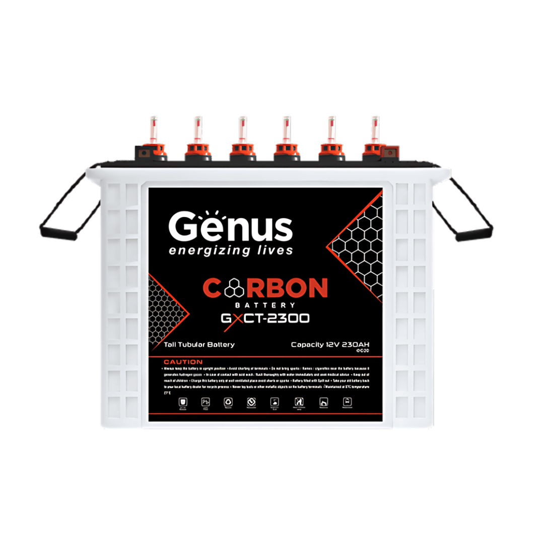 Genus 230AH 12V Carbon Tubular Battery - SIL11084