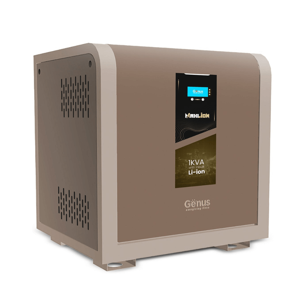 Genus MaxiLion 1KVA Inverter with 1280w/h Lithium-Ion Battery