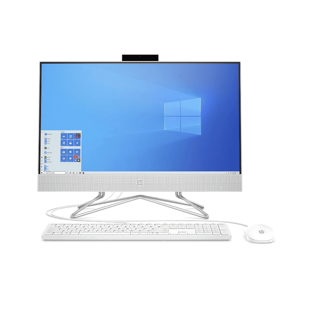HP 200 G4 22-inch All-in-One Desktop - 5L4L6ES - Intel Core i3, (4GB RAM, 1TB HDD) Windows 10
