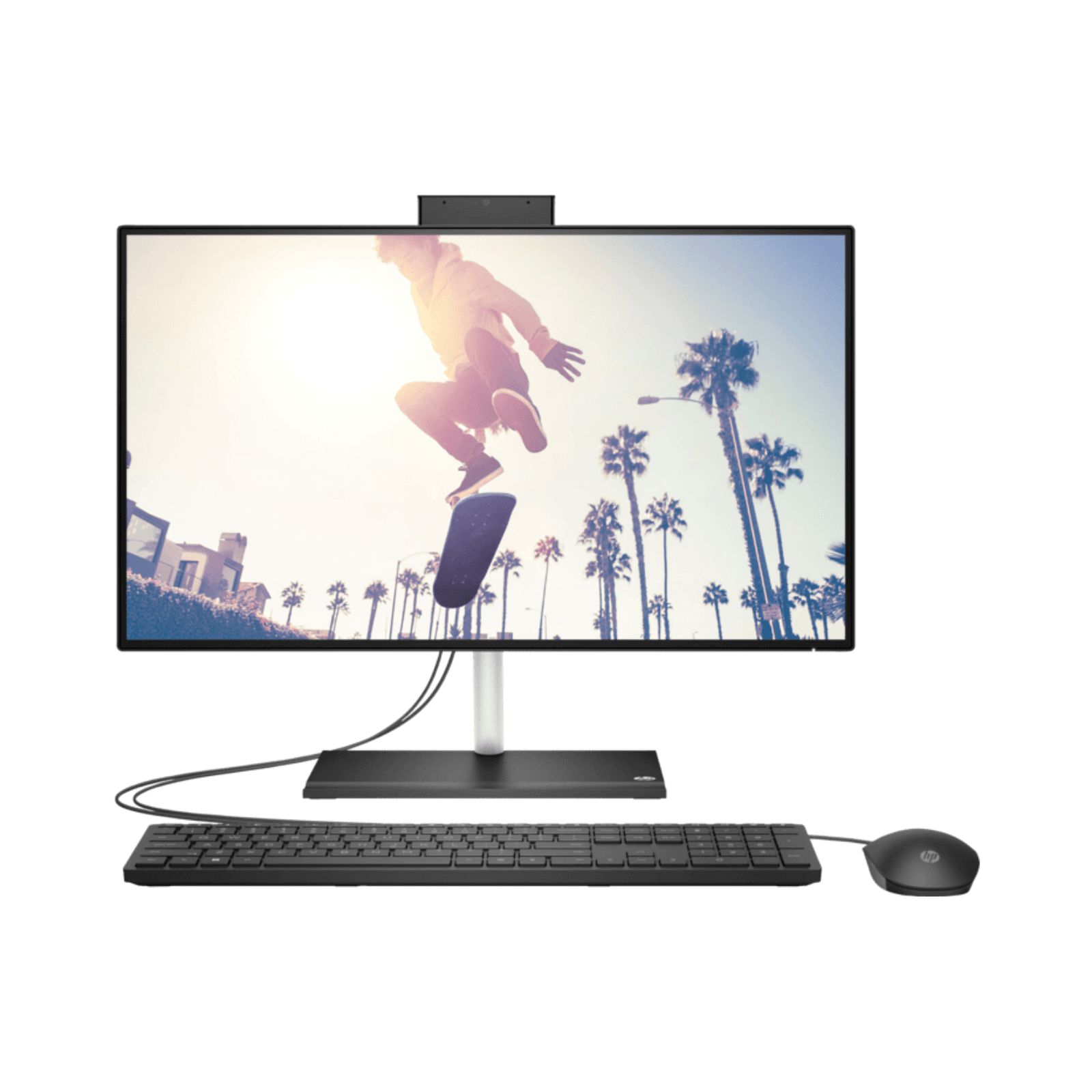 HP 24-CB1173NH Bundle All-In-One PC - 79R49EA - 23.8 inches display, 12th Gen. Intel Core i5 (8GB RAM, 512GB SSD), Windows 11