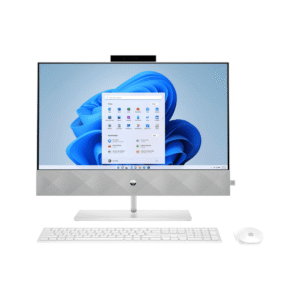 HP Pavilion 24-CA1091NH 24-inch All-in-One Desktop - 6X8X0EA - 12th Gen. Intel Core i5 (8GB RAM, 512GB SSD, 2GB NVIDIA GeForce MX450) Windows 11