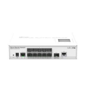 Mikrotik Cloud Router Switch, with 10x SFP port, 1SFP+ and 1 Gigabit LAN - CRS212-1G-10S-1S+IN