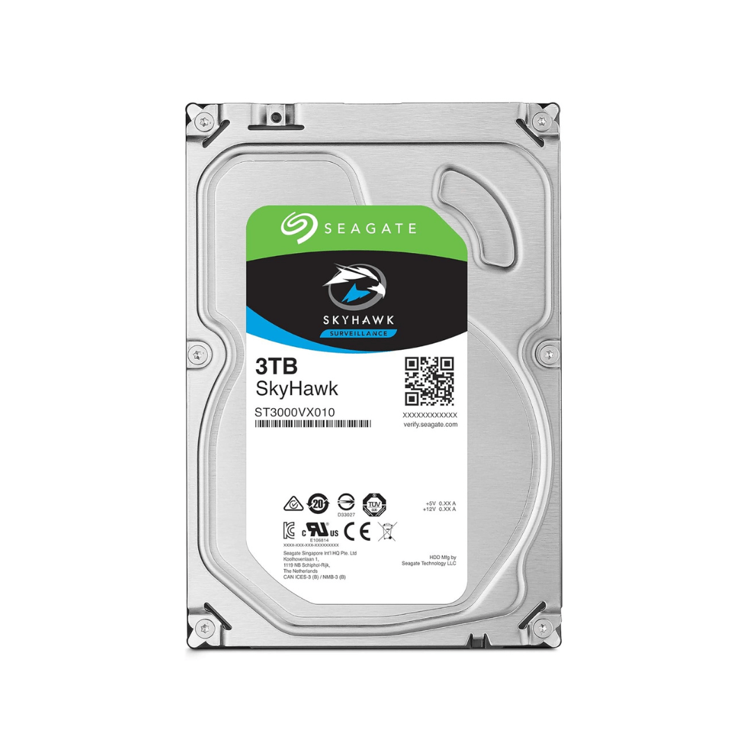 Seagate SkyHawk 3TB CCTV Surveillance Internal Hard Drive Storage - Image 2